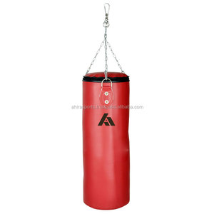 Saco de boxeo inflable de cuero personalizado para boxeo, gimnasio, deportes, arena, relleno con opciones de tela Oxford, opciones de cuero PU PVC - Product Image 1