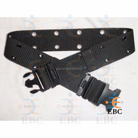Ceinture Tactique Professionnelle en Nylon, PVC et Polyester, Noire, Verte, Kaki, Écologique, Réglable avec Boucle, Robuste, Grandes Tailles, Vente en Gros