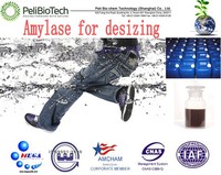 Enzyme Cellulase, Produits Chimiques de Dégénération Organique, Certifié ISO9001, pH 5.5-7.5, Dosage 0.25%-0.75%, Activité 14000u/ml, Usage Industriel