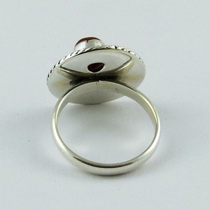 Nueva categoría Anillos de plata de ley 925 con piedra preciosa cornalina, joyería hecha a mano - Product Image 5