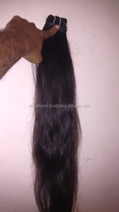 Extensión de trama de cabello humano Remy 100%, cabello indio de la mejor calidad, sin proceso de vapor, sin desprendimiento ni enredos, estilo de onda profunda suelta - Product Image 6