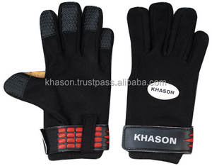 NOUVEAU GANTS DE GARDIEN PROFESSIONNEL AVEC PROTECTEUR DE DOIGTS ADULTES ENFANTS LATEX ÉPAIS LISSE ENTRAÎNEMENT DE FOOTBALL COULEUR ROUGE - Product Image 5