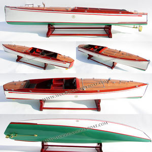 ชาร์ลส์ดีเครื่องตัดหญ้าหมายเลขเรือโมเดลไม้-เรือหัตถกรรมไม้ - Product Image 1