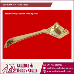 Outil de sciage du cuir portable en acier robuste |   Outil artisanal pour le travail du cuir - Edge Skiver |   Outil de découpe de précision Inde 2026 Export - Product Image 1