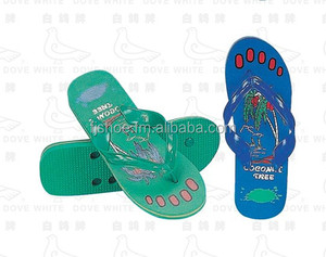 Sandalias Ligeras de Plástico PVC con Diseño de Paloma Blanca, Modelo 915a con Plantilla Impresa, Color Blanco Paloma 2025, Sandalias Tipo Chanclas, Éxito de Ventas en Somalia, Dubái y Djibouti - Product Image 3