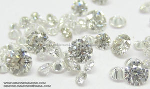 Diamants ronds naturels de taille fabricant, polis, en vrac, de l'Inde, qualité Star Melee Eleven - Product Image 3
