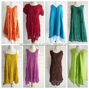 ขายส่งชุดเดรสราคาถูกสไตล์โบฮีเมียนฮิปปี้ชายหาดจากกรุงเทพฯ - Product Image 1