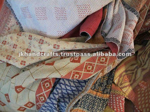 Edredón Kantha Vintage con Múltiples Diseños y Estampados - Product Image 2
