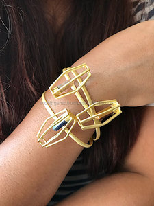 Accesorios de joyería hechos a mano Elegante forma de lápiz Piedra de cuarzo Estilo Dole Pulseras de moda - Product Image 3