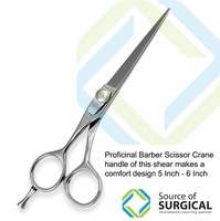 Ciseaux de rasoir de coiffeur 6 pouces en acier inoxydable ciseaux de coiffure coupe professionnelle cisaillement de rasoir de coiffeur pour hommes