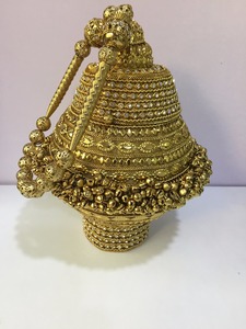 H4308กระเป๋าโลหะสำหรับออกงานออกแบบสำหรับผู้หญิงกระเป๋าคลัทช์ปักลายอินเดียกระเป๋าถือช้อปปิ้งออนไลน์ในอินเดีย - Product Image 3