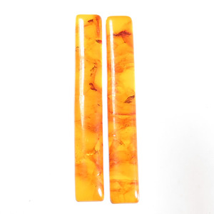 Cabujones de Ámbar Báltico Natural Prensado, Corte Ovalado, Piedras Preciosas Sueltas con Tamaños Personalizados para Joyería, Pendientes, Colgantes y Anillos - Product Image 3