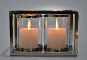 Elegant <b>Small</b> Votive Stainless Steel Tea Light Holder Handmade Home Decoration 30x10x10cm Other <b>Candle</b> Holders Lanterns <b>Candle</b> - Product Image 6