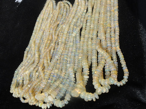 Perles d'opale éthiopienne naturelle, perles de pierres précieuses en vrac pour la fabrication de bijoux, vente en gros, fournisseur de perles d'opale colorées de qualité supérieure - Product Image 4
