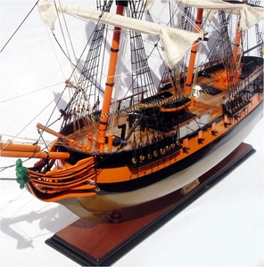 Modèle de navire à voile en bois HMS Surprise / Navire à voile en bois / Modèle de navire - Product Image 3