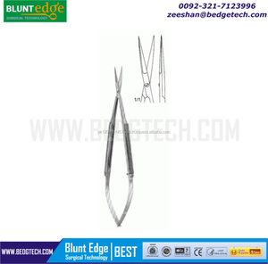 เครื่องมือผ่าตัดขนาดเล็กแบบไมโครกรรไกร Hepp-Scheidel ที่ออกแบบอย่างแม่นยำ สำหรับการผ่าตัดหลอดเลือดตา - Product Image 3