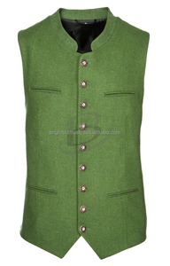 Oktoberfest-Chaleco bávaro para hombres adultos, traje de lujo, informal, servicio OEM, bordado de poliéster 100% - Product Image 4