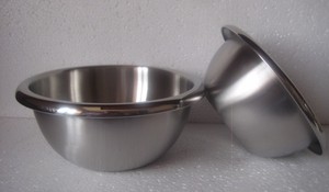 ปลอกคอชามผสมที่มีสีสันอุปกรณ์ครัวชามผสมชุดที่มีการตอกในราคาขายส่งสแตนเลส - Product Image 2