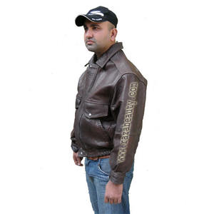 Hommes En Cuir Chemise - Product Image 3