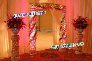 Paneles Decorativos con Tema de Entrada India Real para Bodas, Decoración de Puerta de Bienvenida, Paneles Decorativos para Puerta de Entrada - Product Image 4