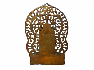 Hindu พระเจ้ารูปปั้น Lord Ganesha รูปปั้นทองเหลืองที่สมบูรณ์แบบสำหรับคอลเลกชันสำหรับบูชา - Product Image 4