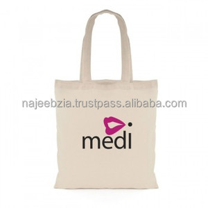 High Quality Blank Plain Cotton <b>Canvas</b> Bags Reusable Shopping Cotton Tote Bags With Custom Printed Logo - Product Image 2