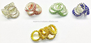 Produit de soin et de toilettage pour chevaux Horse smart Mane Bands Horse Crystal Colored Equestrian (HMB 06) - Product Image 3