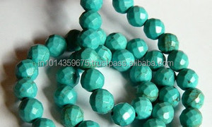 Cuentas naturales turquesa verde al por mayor - Product Image 2