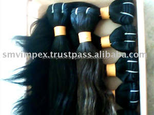 Cabello natural sin procesar. Cabello Remy de la mejor calidad. Pelo Remy de buena calidad que se desprende y se enreda libremente de la India - Product Image 3
