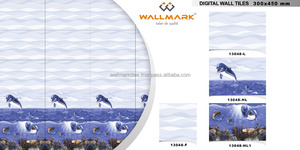 วอลมาร์คกระเบื้องเซรามิกเคลือบพื้นผนังดีไซน์3D คุณภาพอิตาลีรับประกันตลอดอายุการใช้งานต้านเชื้อแบคทีเรียกันกรด - Product Image 3