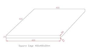 Tuiles modernes de piscine en pierre bleue du Vietnam, finition gothique sablée, profil en pierre calcaire - Product Image 6