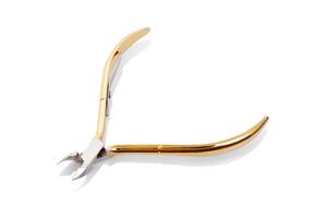 NGHIA Pince à cuticules professionnelle en acier dur C-112 de qualité supérieure Ciseaux de manucure et de pédicure en plaqué or pour l'exportation - Product Image 6