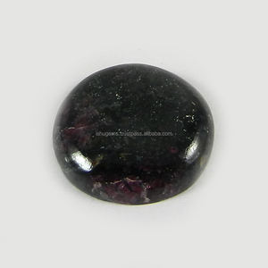 Natural 19mm redondo cabujón Eudialyte piedra preciosa 3,10 Gms suelta para la fabricación de joyas - Product Image 1