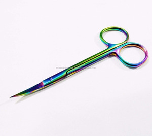 Tijeras de disección de Mayo recubiertas de arcoíris, fuente de alimentación Manual, instrumentos de cirugía técnica para sala médica, cizalla - Product Image 4