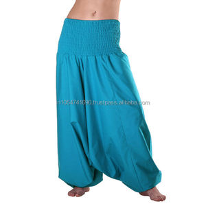 인도 알라딘 하렘 집시 히피 헐렁한 바지 여성 바지 Boho 요가 캐주얼 9 - Product Image 3