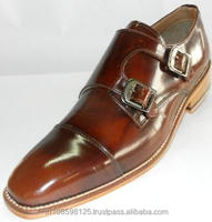 Chaussures habillées pour hommes en cuir véritable, style mocassins à boucle, à enfiler, idéales pour les mariages et la saison automne – Meilleures ventes