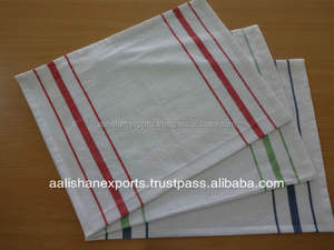 Serviettes et serviettes à thé en coton de haute qualité, fabriqué en inde - Product Image 1