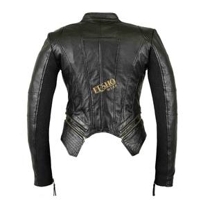 Chaqueta de cuero de piel de vaca estilo punk para hombre diseño especial prendas de vestir exteriores de moda logotipo frontal - Product Image 2
