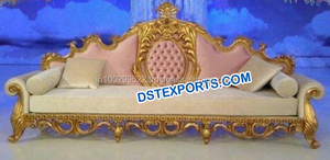 Purplish-Conjunto de sofá de boda, diseño elegante, trono real, más reciente, tallado, boda - Product Image 2