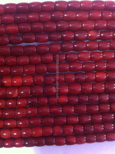 Cuentas de Coral Rojo Natural, Piedra Preciosa Creada en Laboratorio de Origen TW - Product Image 4