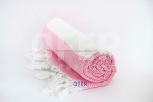 ผ้าขนหนูตุรกีสีชมพูลายเพชรผ้าห่มผ้าห่มผ้าห่มคอลเลกชั่นคลาสสิก - Product Image 2