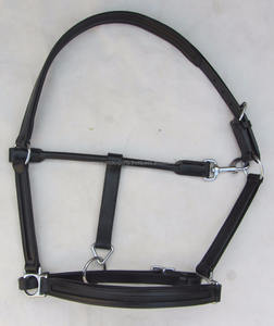 Col licou de cheval en cuir, bricolage, chaîne vide vide, doux et rembourré - Product Image 4