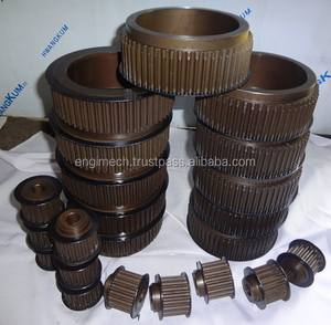 Engimech thép hợp kim thời gian Vành Đai ròng rọc tùy chỉnh snatch khối Oxit Đen xử lý bề mặt cho phòng tập thể dục Máy móc xây dựng - Product Image 6