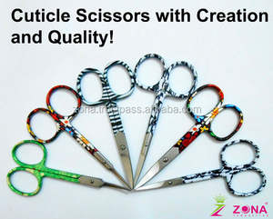 กรรไกรตัดหนังกำพร้าที่มีคมทำจากสเตนเลสโค้งสำหรับการดูแลความงามในร้านเสริมสวยมืออาชีพ - Product Image 4