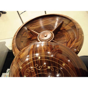 <b>Wooden</b> Dry <b>Fruit</b> <b>Bowl</b> , Handmade <b>Wooden</b> Snacks <b>Bowl</b> , Hand Carved <b>Wooden</b> Polish Kitchen Storage Table <b>Bowl</b> - Product Image 2