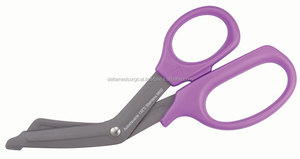 Tijeras de vendaje de utilidad de corte Tuff quirúrgico Delta Med 19 CM EMT/EMS Acero inoxidable CE aprobado para enfermería veterinaria - Product Image 6