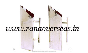 Jarra de agua de acero inoxidable con diseño martillado y mango, para restaurante, Hotel, hogar - Product Image 4