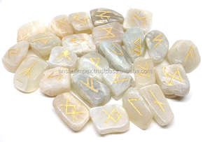 Ensembles de runes en pierre de lune en gros, pierres de runes, runes en gros. - Product Image 3