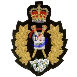 Tissu d'épaulettes brodé à la main de haute qualité fait à la main au Pakistan Fabrication - Product Image 1