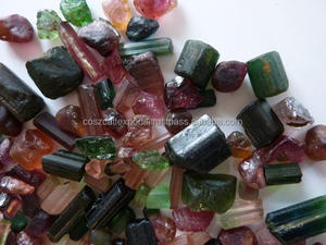 Tourmaline Mix Shape Uncut Rough Hot Indian Gemstones - Product Image 2